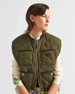 Mujer Prada COLECCIÓN FEMENINA|ROPA DE ABRIGO^Chaleco Acolchado De Re-nylon Ligero