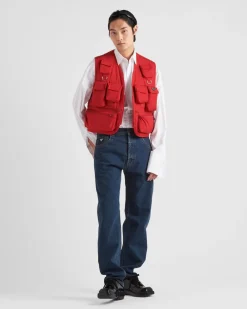 Hombre Prada ROPA DE ABRIGO^Chaleco De Algodón