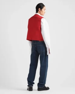 Hombre Prada ROPA DE ABRIGO^Chaleco De Algodón