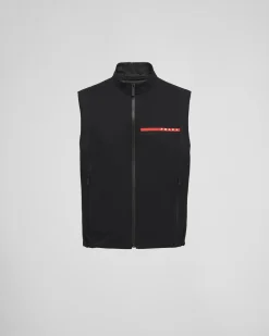 Hombre Prada ROPA^Chaleco De Bi-stretch Ligero