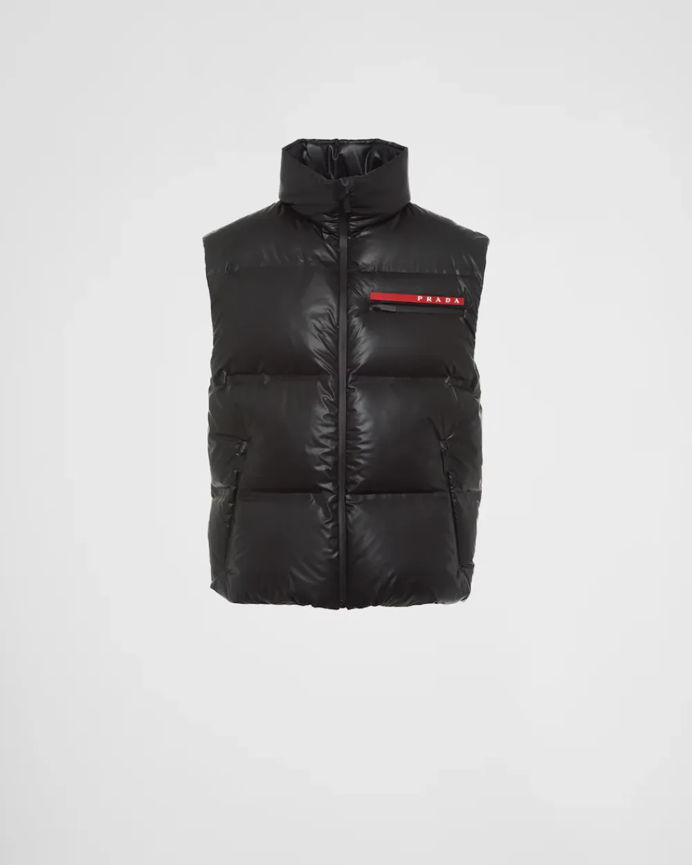 Hombre Prada ROPA^Chaleco De Plumón De Re-nylon Ligero