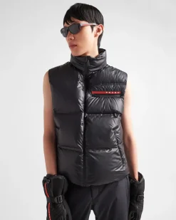 Hombre Prada ROPA^Chaleco De Plumón De Re-nylon Ligero