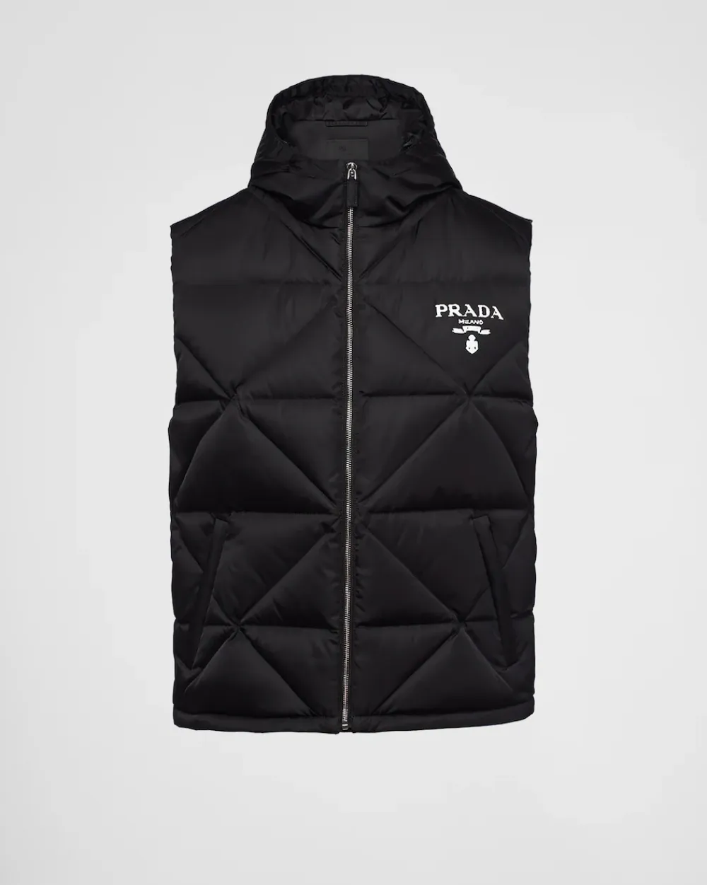 Hombre Prada COLECCIÓN MASCULINA|ROPA DE ABRIGO^Chaleco De Plumón En Re-nylon