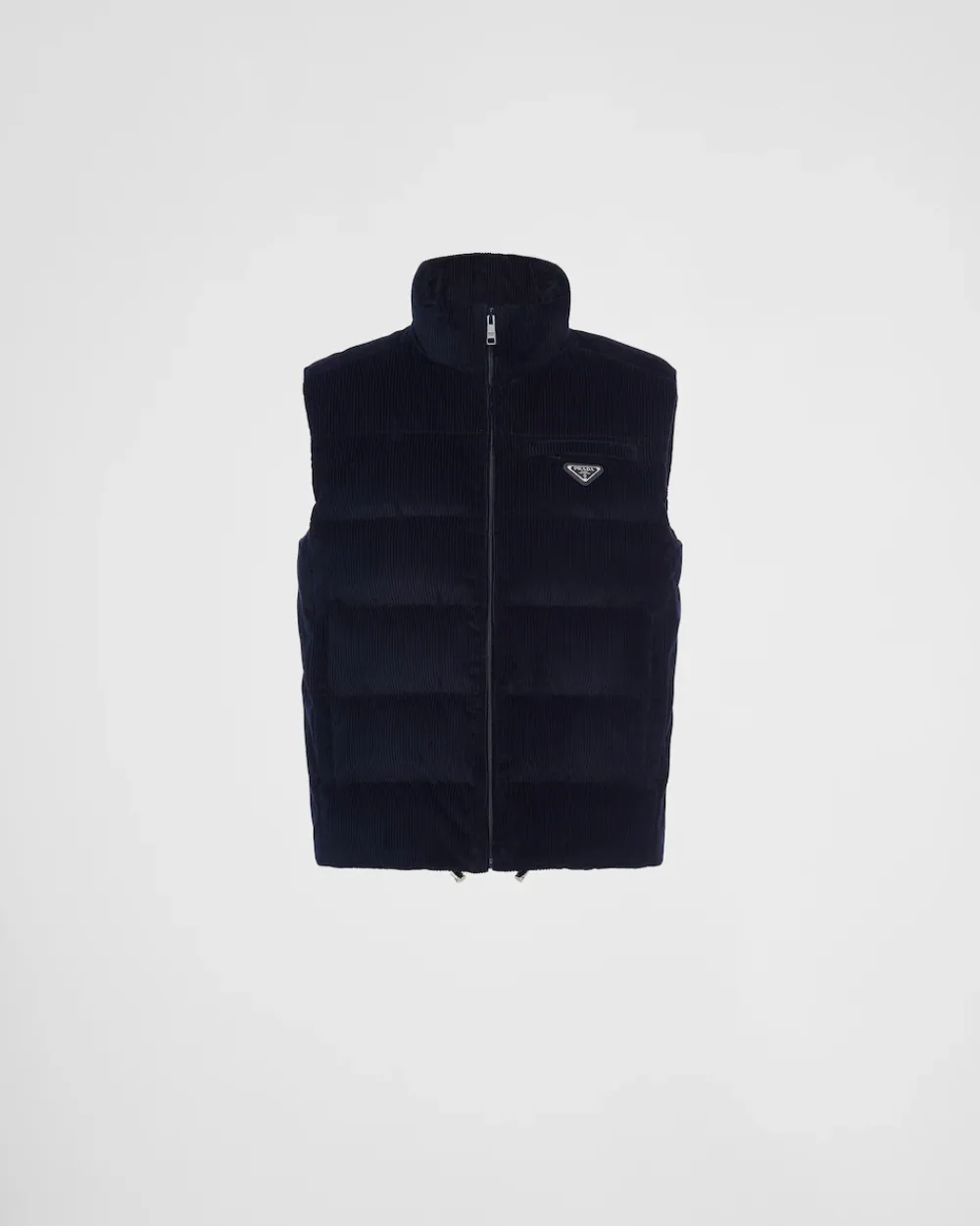 Hombre Prada ROPA DE ABRIGO^Chaleco De Plumón Y Pana