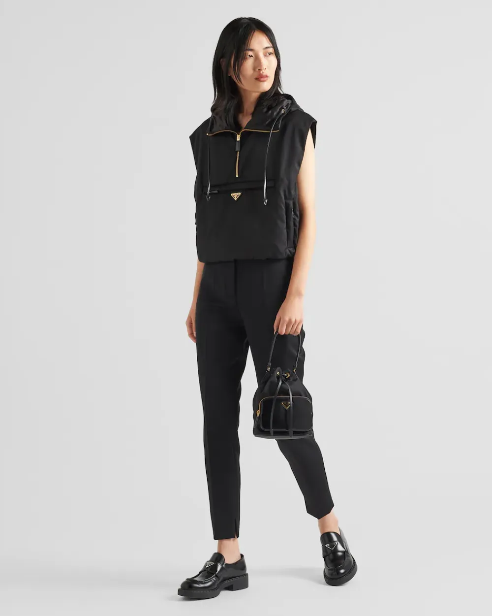 Prada COLECCIÓN FEMENINA^Chaleco De Re-nylon