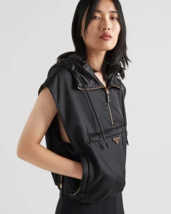 Prada COLECCIÓN FEMENINA^Chaleco De Re-nylon