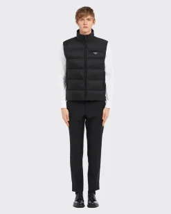 Hombre Prada COLECCIÓN MASCULINA|ROPA DE ABRIGO^Chaleco De Re-nylon Acolchado