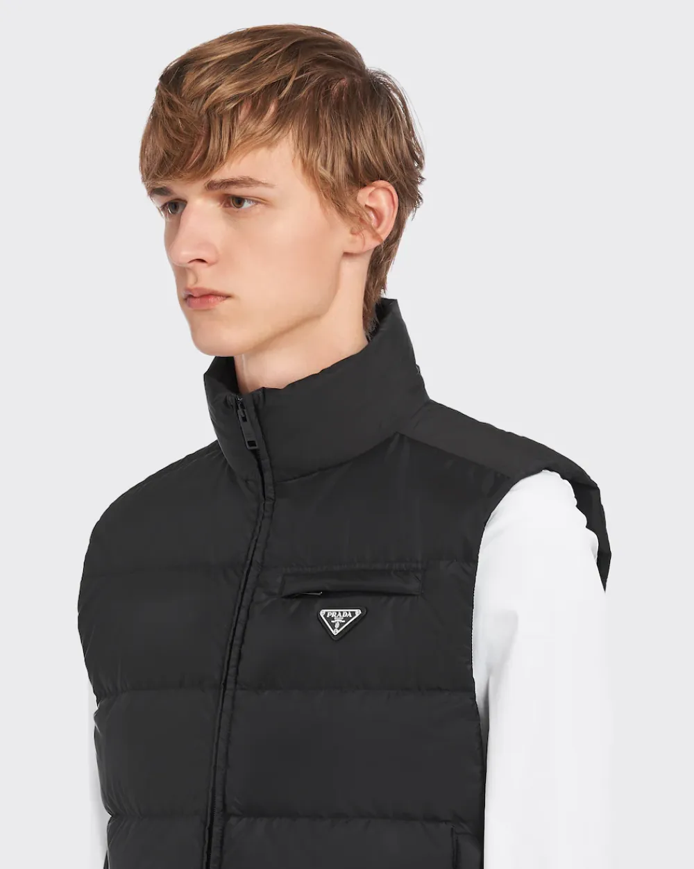 Hombre Prada COLECCIÓN MASCULINA|ROPA DE ABRIGO^Chaleco De Re-nylon Acolchado