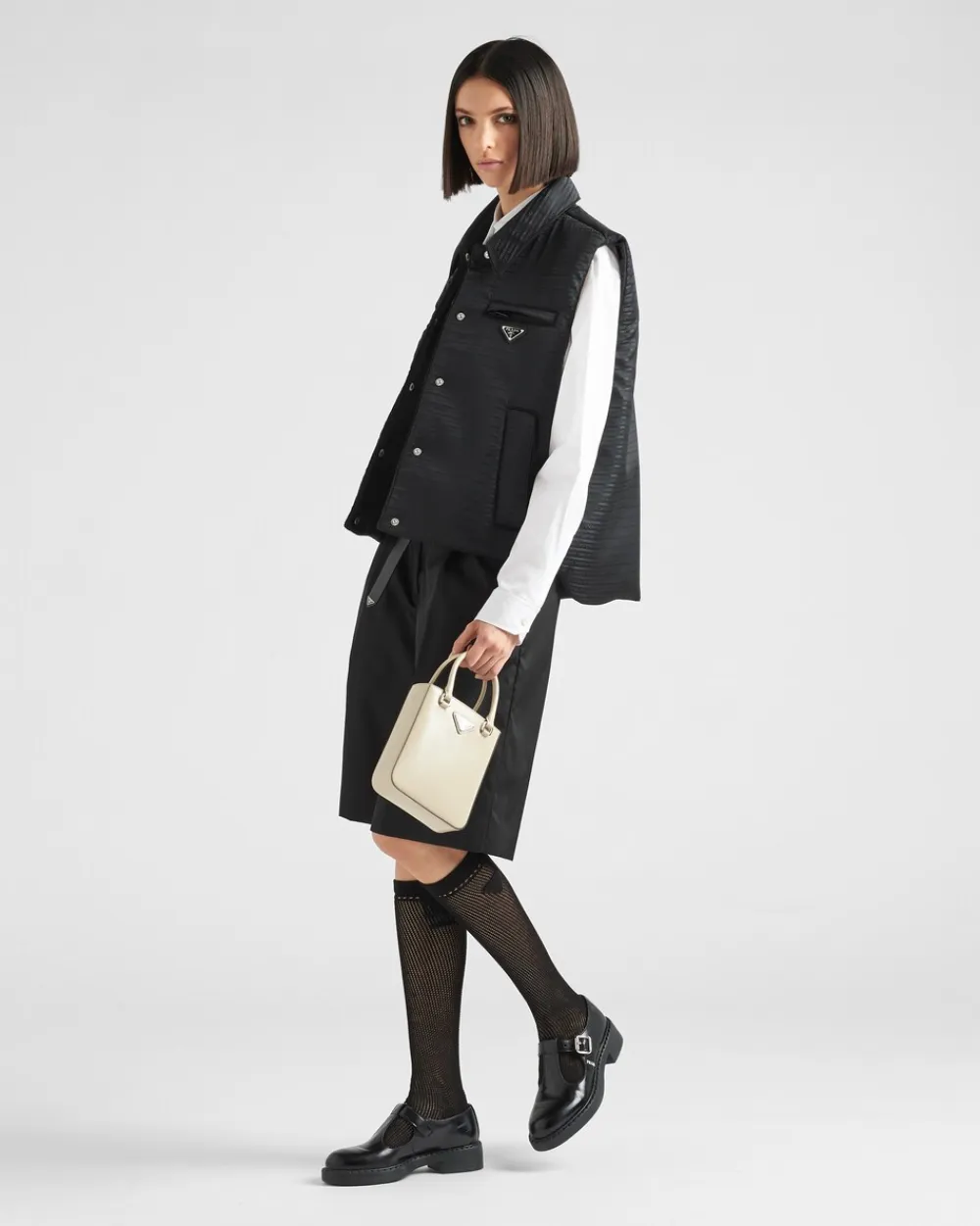 Mujer Prada ROPA DE ABRIGO^Chaleco De Re-nylon Acolchado