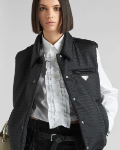 Mujer Prada ROPA DE ABRIGO^Chaleco De Re-nylon Acolchado