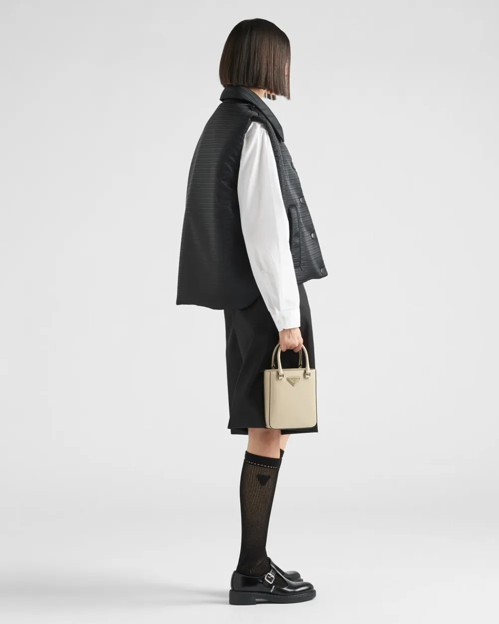 Mujer Prada ROPA DE ABRIGO^Chaleco De Re-nylon Acolchado