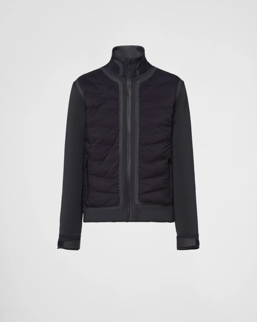 Hombre Prada ROPA^Chaqueta Acolchada De Punto Doble Reciclado