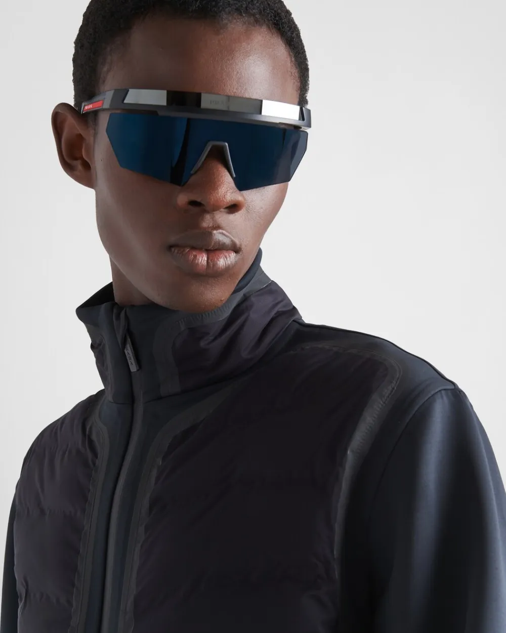Hombre Prada ROPA^Chaqueta Acolchada De Punto Doble Reciclado