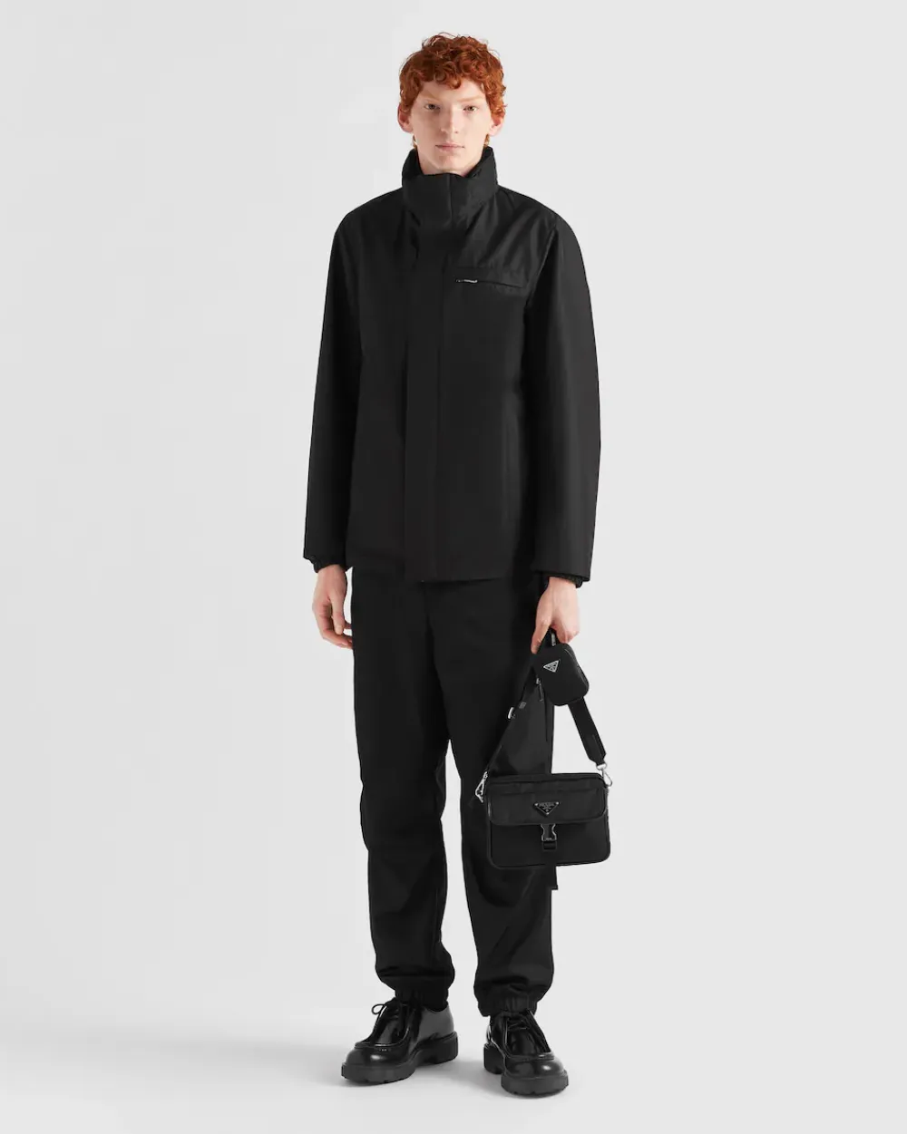 Hombre Prada ROPA DE ABRIGO^Chaqueta Blusón De Tejido Técnico