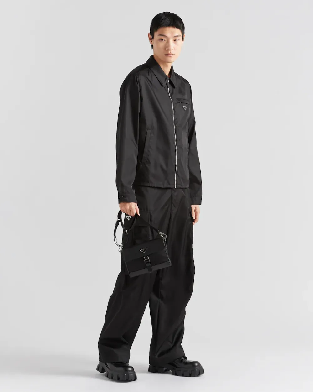 Hombre Prada COLECCIÓN MASCULINA|ROPA DE ABRIGO^Chaqueta Blusón En Re-nylon