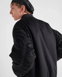 Hombre Prada ROPA DE ABRIGO^Chaqueta Bomber De Cachemir