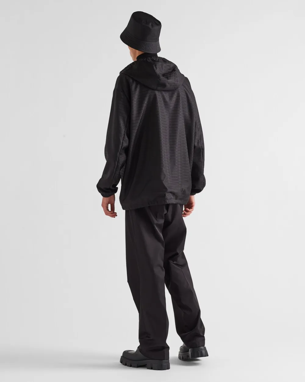 Hombre Prada COLECCIÓN MASCULINA|ROPA DE ABRIGO^Chaqueta Con Capucha De Re-nylon