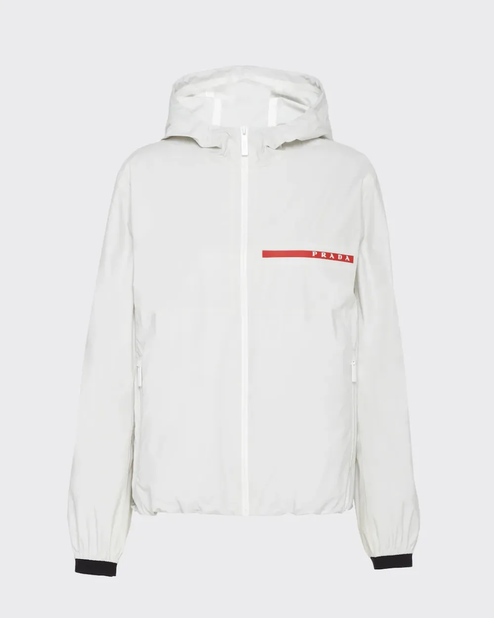 Mujer Prada ROPA^Chaqueta Con Capucha De Re-nylon Ligero