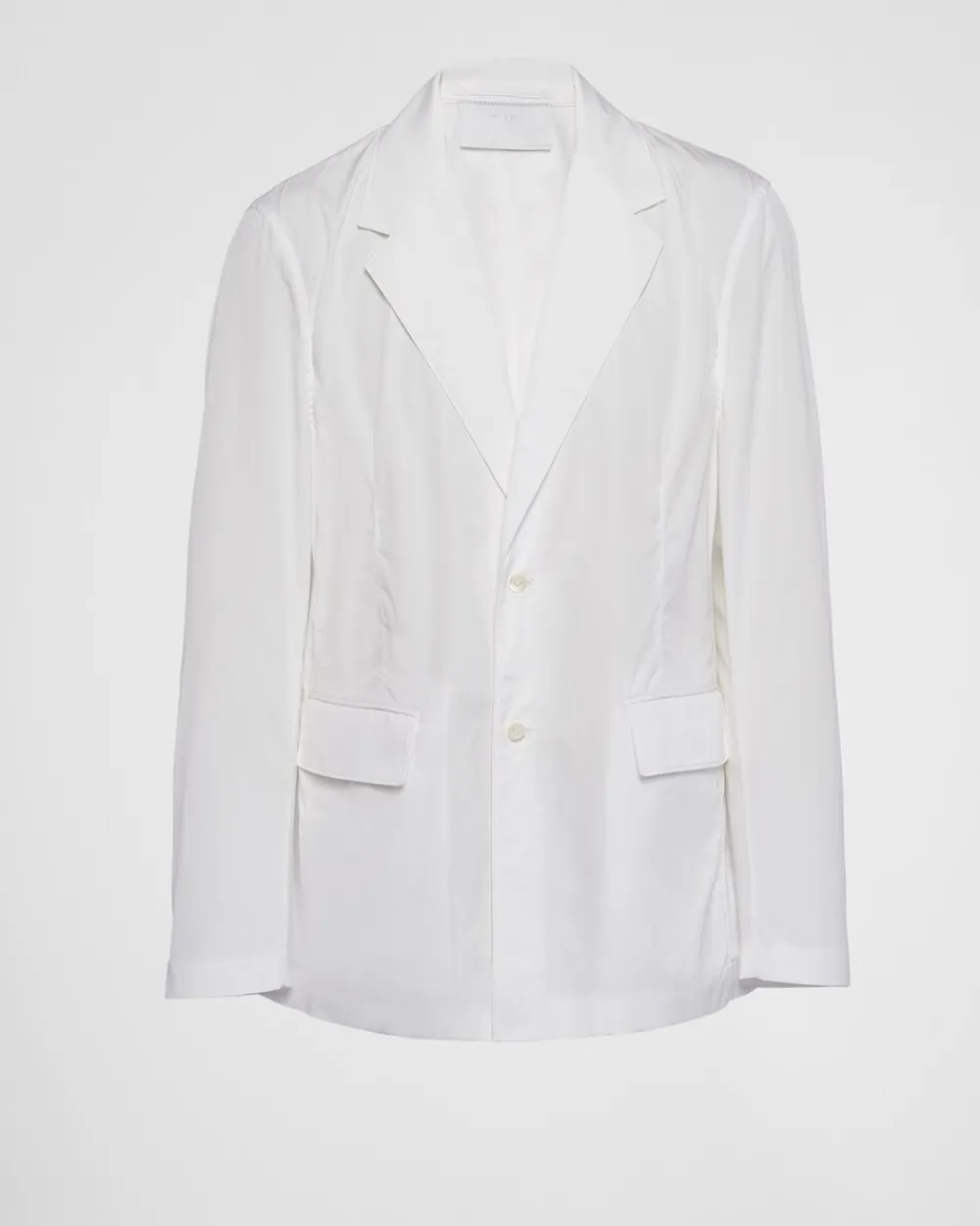 Hombre Prada CHAQUETAS Y ABRIGOS^Chaqueta De Algodón De Botonadura Simple