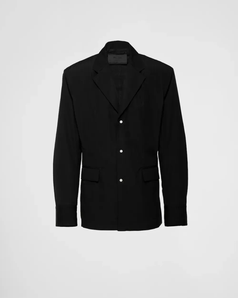 Hombre Prada CHAQUETAS Y ABRIGOS^Chaqueta De Algodón De Botonadura Simple