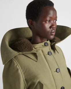 Mujer Prada ROPA DE ABRIGO^Chaqueta De Algodón Y Satén