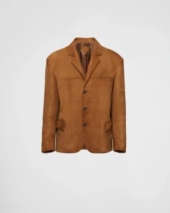 Hombre Prada ROPA DE PIEL^Chaqueta De Ante