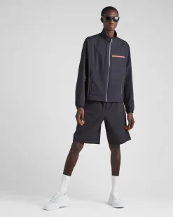 Hombre Prada ROPA^Chaqueta De Bi-stretch Ligero