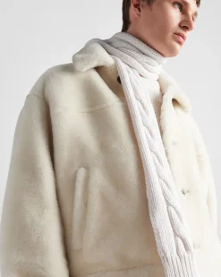 Hombre Prada ROPA DE PIEL^Chaqueta De Borreguillo