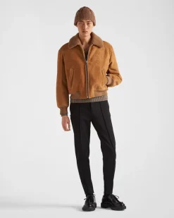 Hombre Prada ROPA DE PIEL^Chaqueta De Borreguillo