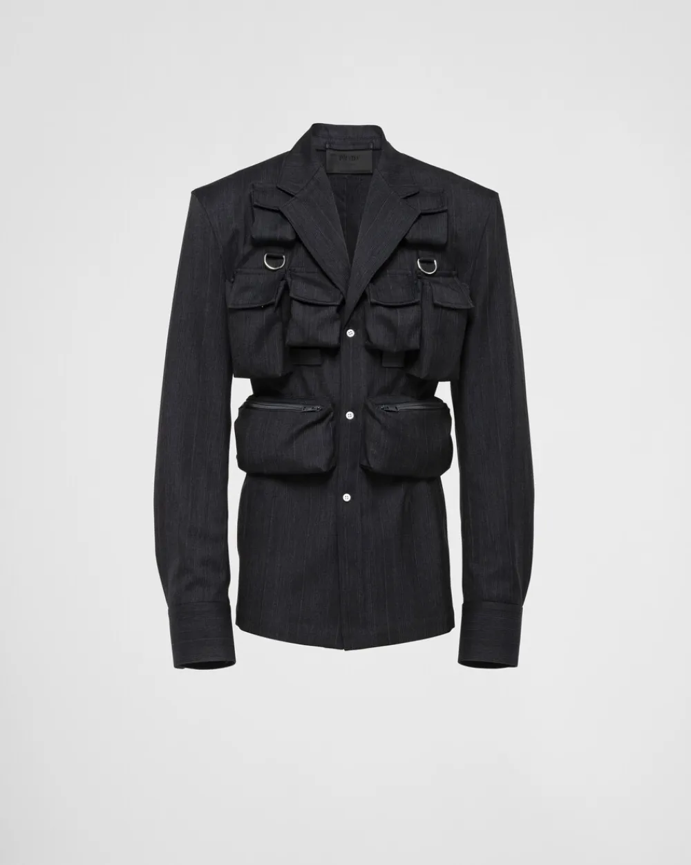 Hombre Prada CHAQUETAS Y ABRIGOS^Chaqueta De Botonadura Simple De Lana