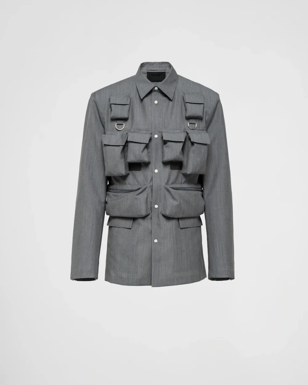Hombre Prada CHAQUETAS Y ABRIGOS^Chaqueta De Botonadura Simple De Lana Mohair