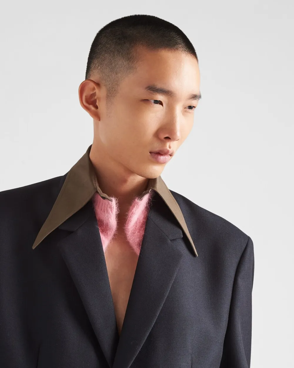 Hombre Prada CHAQUETAS Y ABRIGOS^Chaqueta De Botonadura Simple De Lana Mohair