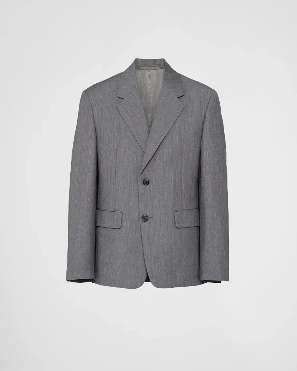 Hombre Prada CHAQUETAS Y ABRIGOS^Chaqueta De Botonadura Simple De Lana Mohair
