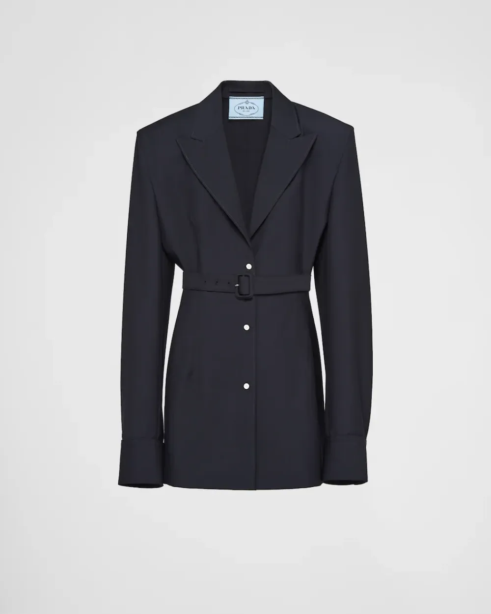 Mujer Prada CHAQUETAS Y ABRIGOS^Chaqueta De Botonadura Simple De Mohair