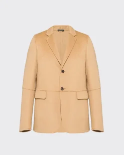 Hombre Prada CHAQUETAS Y ABRIGOS^Chaqueta De Cashgora Doble