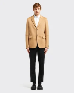 Hombre Prada CHAQUETAS Y ABRIGOS^Chaqueta De Cashgora Doble