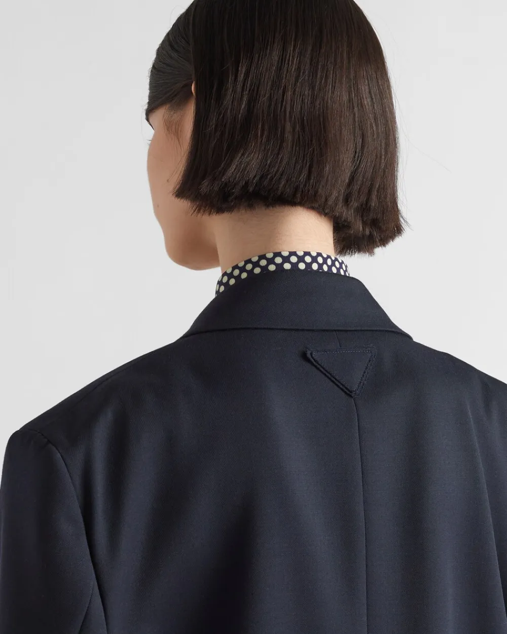 Mujer Prada CHAQUETAS Y ABRIGOS^Chaqueta De Gabardina De Botonadura Doble