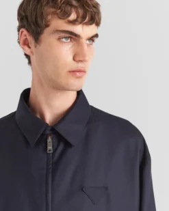 Hombre Prada CHAQUETAS Y ABRIGOS^Chaqueta De Lana Y Seda