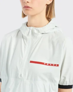 Mujer Prada ROPA^Chaqueta De Manga Corta De Re-nylon Ligero