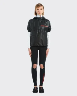 Mujer Prada ROPA^Chaqueta De Manga Corta De Re-nylon Ligero