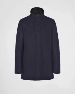 Hombre Prada ROPA DE ABRIGO^Chaqueta De Mezcla De Lana