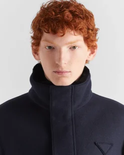 Hombre Prada ROPA DE ABRIGO^Chaqueta De Mezcla De Lana