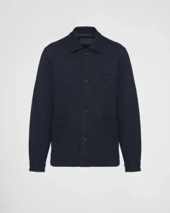 Hombre Prada CHAQUETAS Y ABRIGOS^Chaqueta De Mezcla De Lana