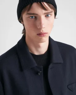 Hombre Prada CHAQUETAS Y ABRIGOS^Chaqueta De Mezcla De Lana