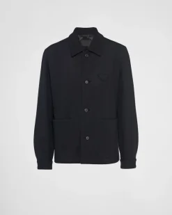 Hombre Prada CHAQUETAS Y ABRIGOS^Chaqueta De Mezcla De Lana