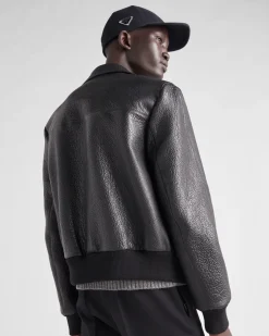 Hombre Prada ROPA DE PIEL^Chaqueta De Napa