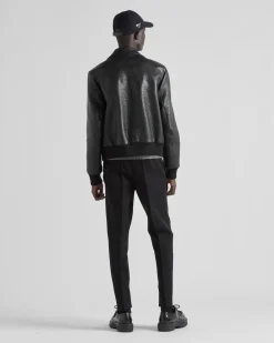 Hombre Prada ROPA DE PIEL^Chaqueta De Napa