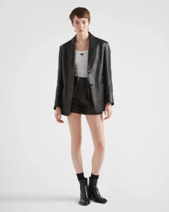 Mujer Prada ROPA DE PIEL^Chaqueta De Piel