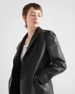 Mujer Prada ROPA DE PIEL^Chaqueta De Piel