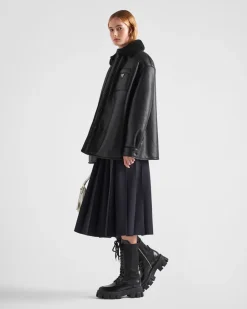 Mujer Prada ROPA DE PIEL^Chaqueta De Piel Vuelta